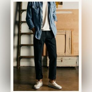 imogene + willie Hencye black rigid work pants